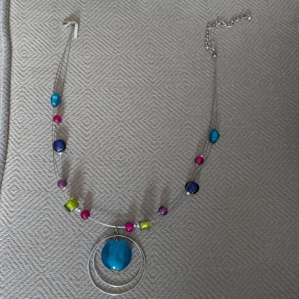 Lane Bryant Multicolor Beaded Necklace